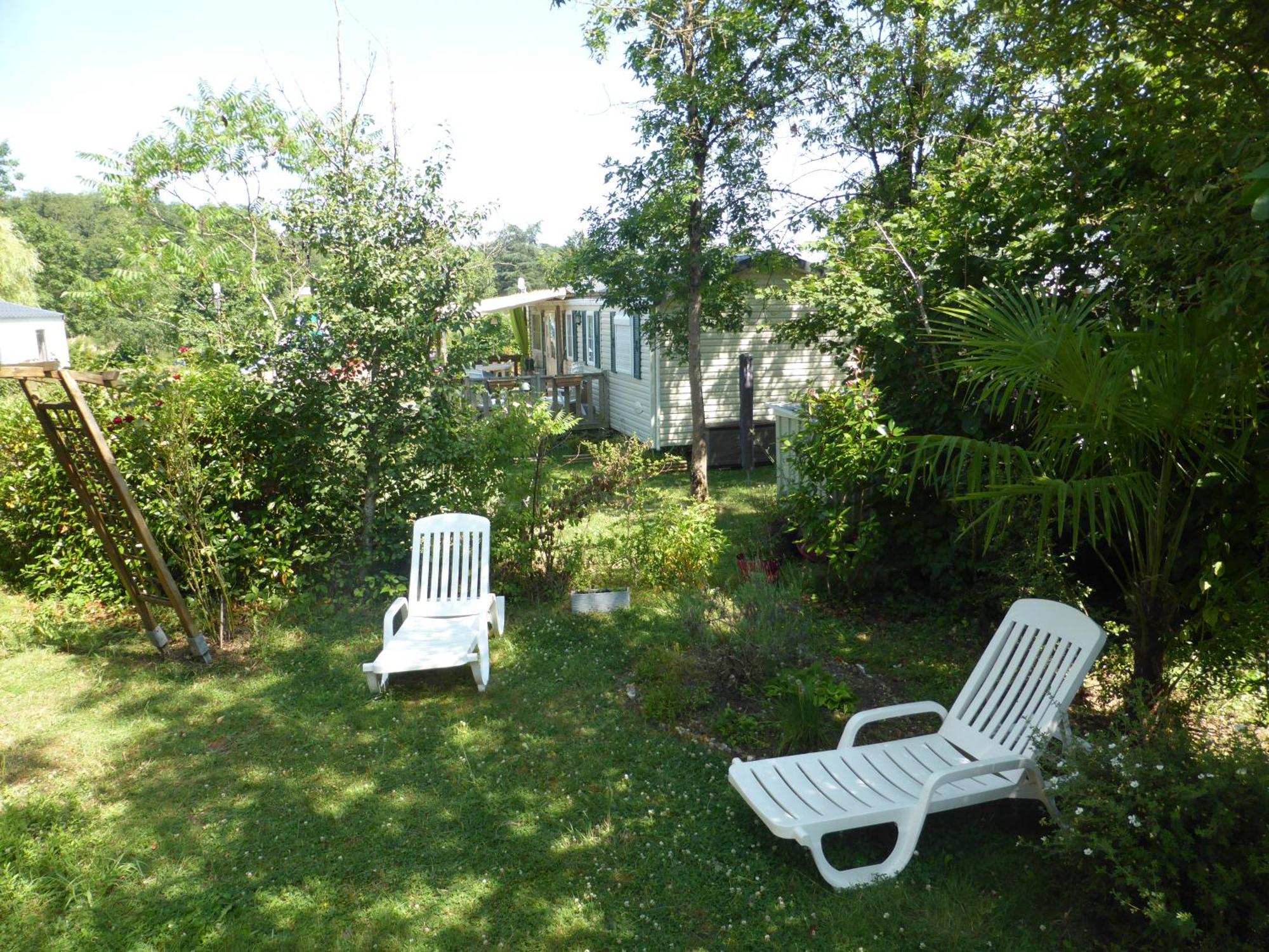 Mobil-Home Corinne Rastel -Le Domaine De Dugny Onzain Buitenkant foto